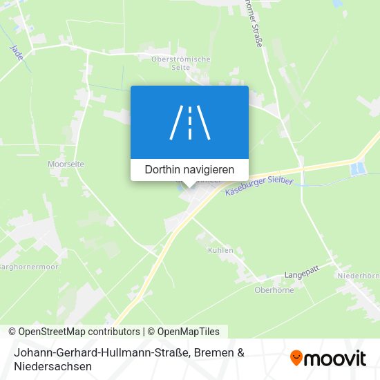 Johann-Gerhard-Hullmann-Straße Karte