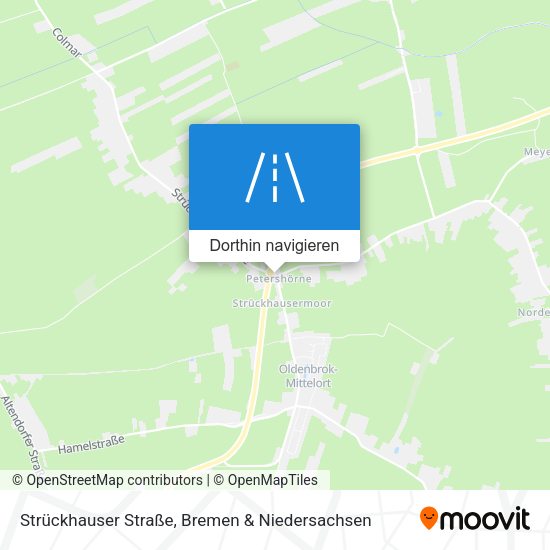 Strückhauser Straße Karte