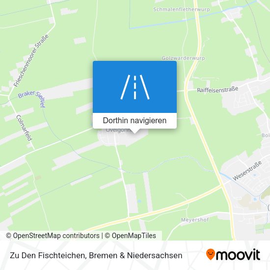 Zu Den Fischteichen Karte
