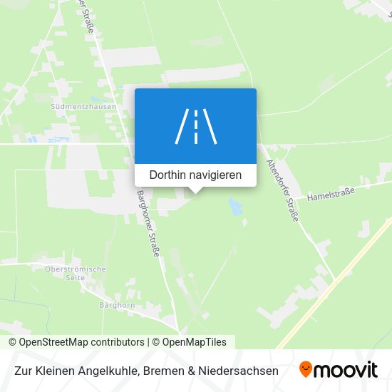 Zur Kleinen Angelkuhle Karte