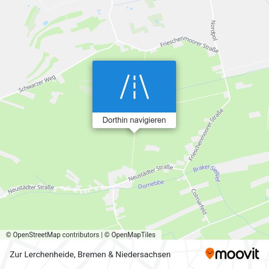 Zur Lerchenheide Karte