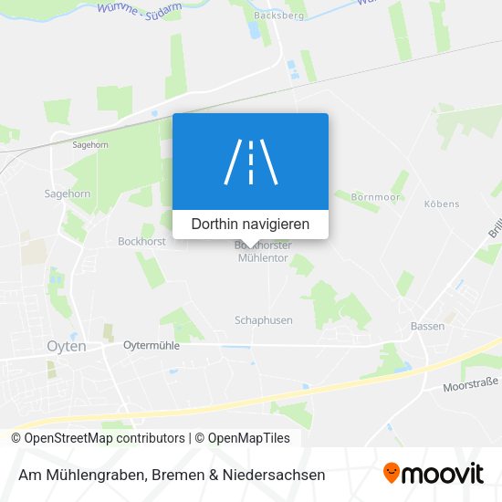 Am Mühlengraben Karte