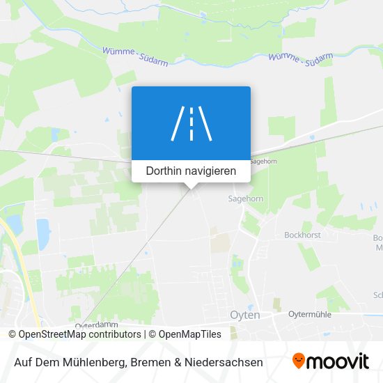 Auf Dem Mühlenberg Karte