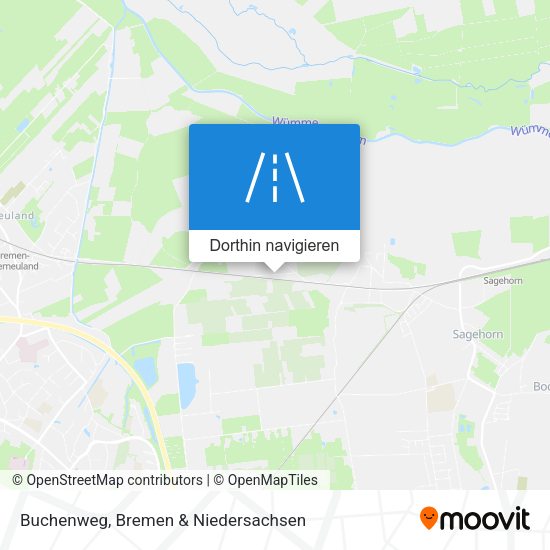 Buchenweg Karte