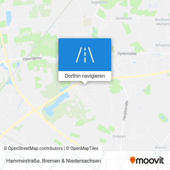 Hammestraße Karte