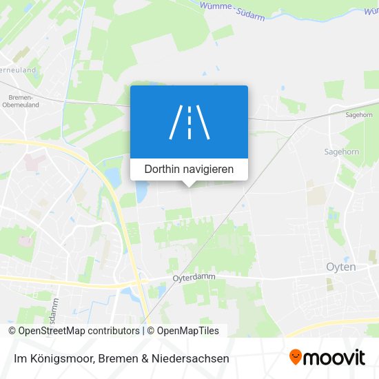 Im Königsmoor Karte