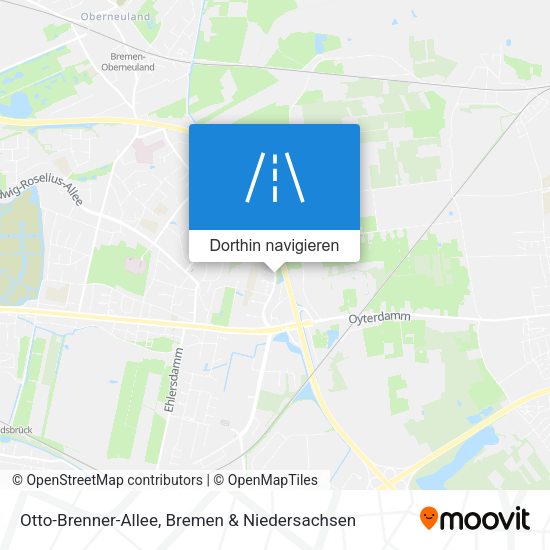 Otto-Brenner-Allee Karte