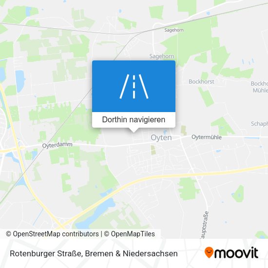 Rotenburger Straße Karte