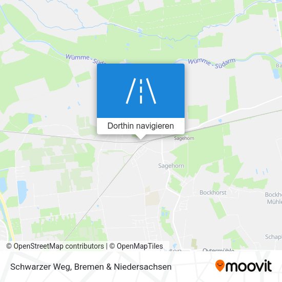 Schwarzer Weg Karte