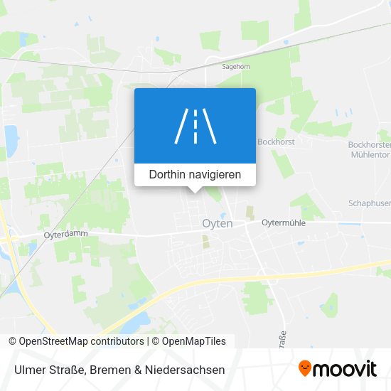 Ulmer Straße Karte