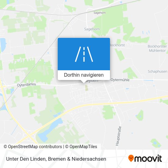 Unter Den Linden Karte
