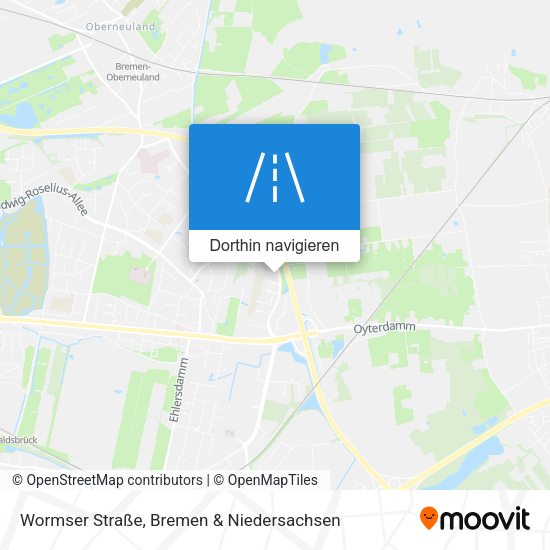 Wormser Straße Karte
