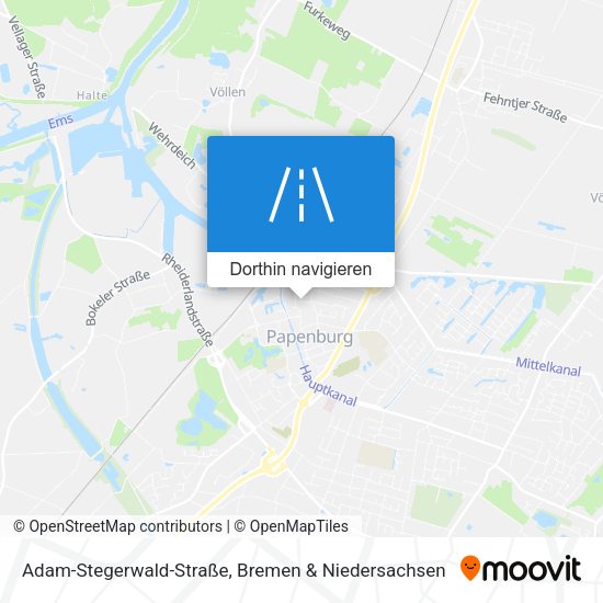 Adam-Stegerwald-Straße Karte