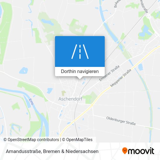Amandusstraße Karte