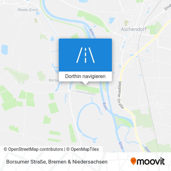 Borsumer Straße Karte