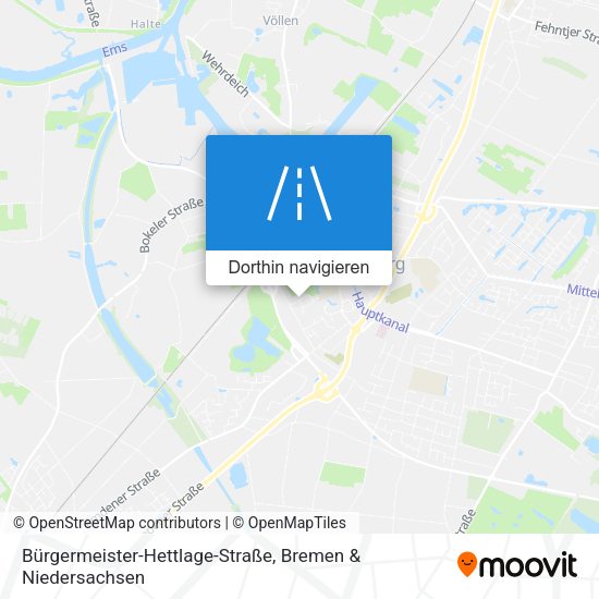 Bürgermeister-Hettlage-Straße Karte