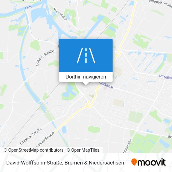 David-Wolffsohn-Straße Karte