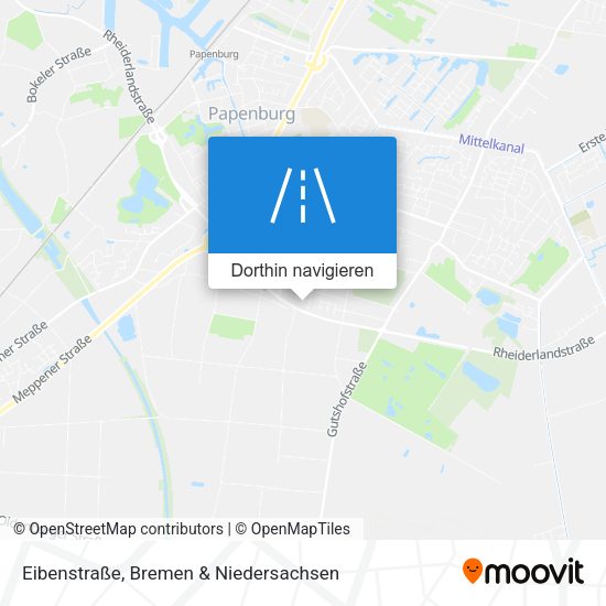Eibenstraße Karte