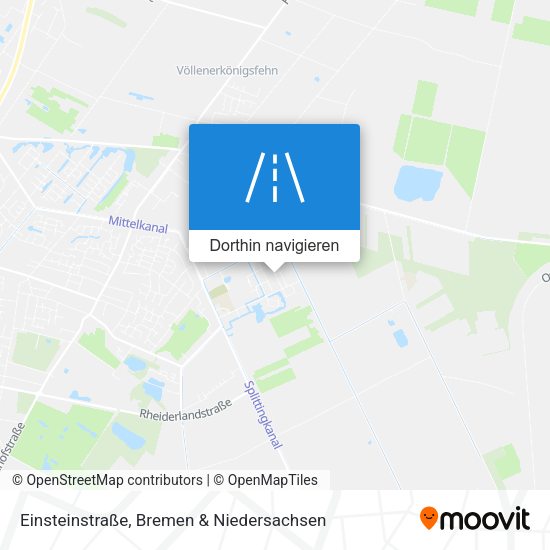 Einsteinstraße Karte