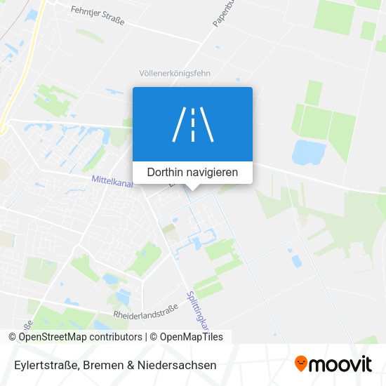 Eylertstraße Karte