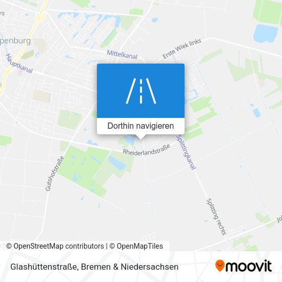 Glashüttenstraße Karte