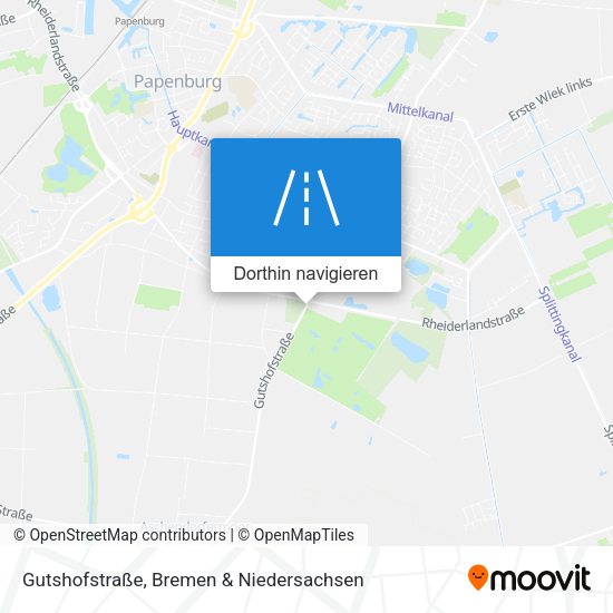 Gutshofstraße Karte