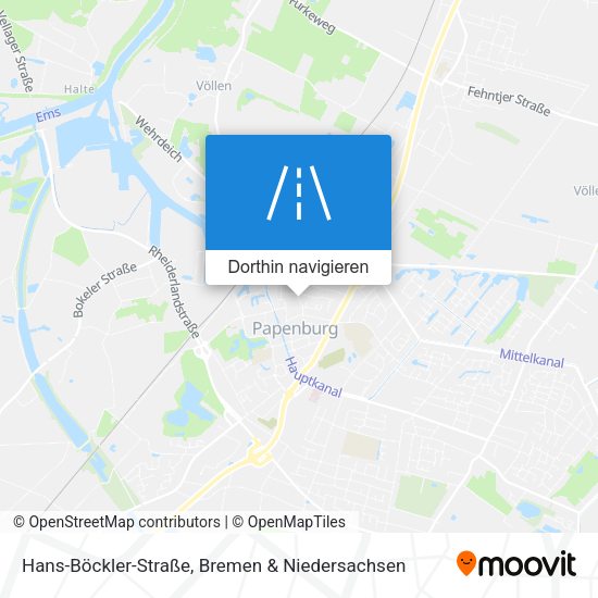 Hans-Böckler-Straße Karte
