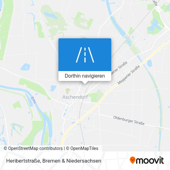 Heribertstraße Karte