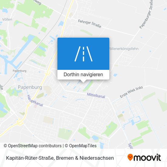 Kapitän-Rüter-Straße Karte