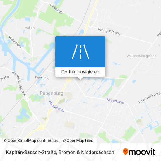 Kapitän-Sassen-Straße Karte