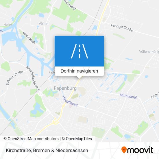 Kirchstraße Karte