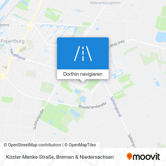 Köster-Menke-Straße Karte
