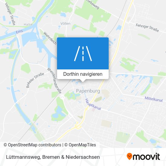 Lüttmannsweg Karte