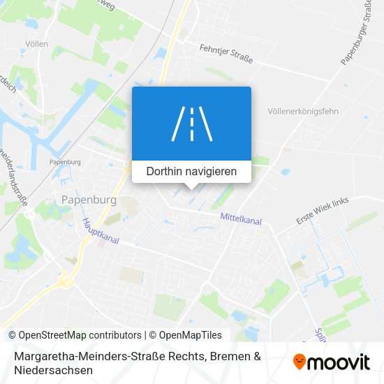 Margaretha-Meinders-Straße Rechts Karte