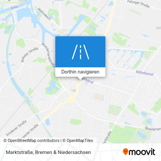 Marktstraße Karte