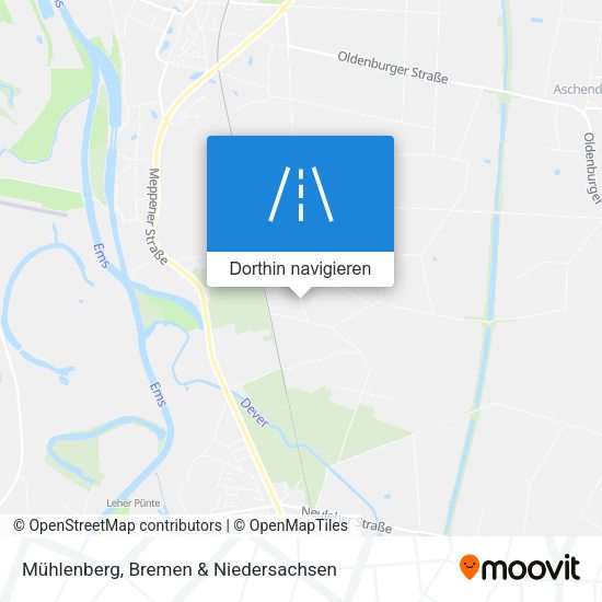 Mühlenberg Karte