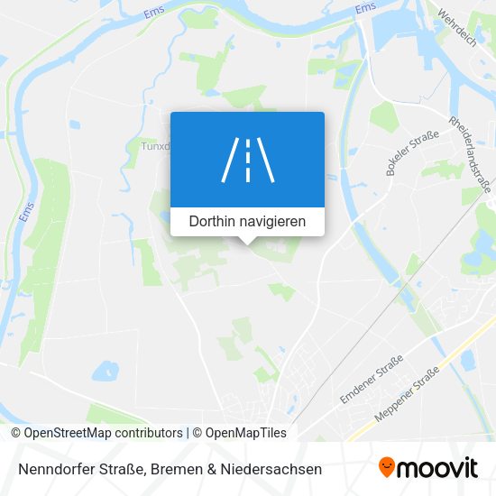 Nenndorfer Straße Karte