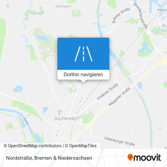 Nordstraße Karte