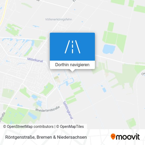 Röntgenstraße Karte