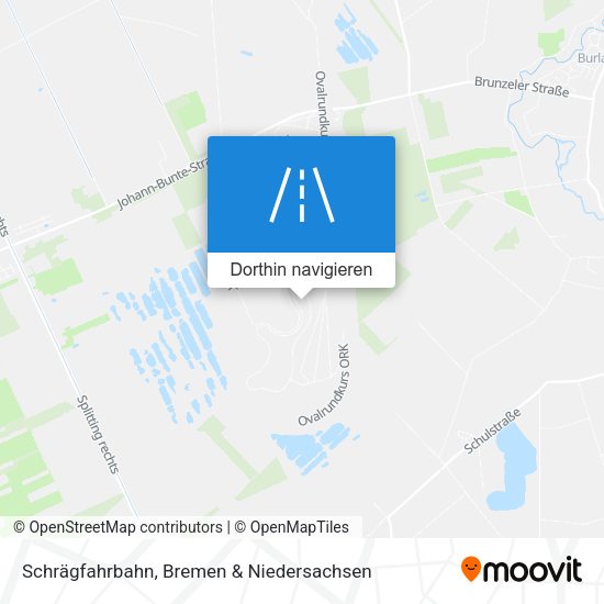 Schrägfahrbahn Karte