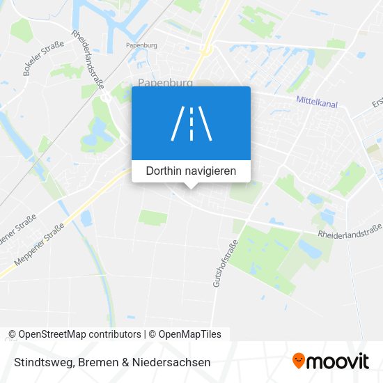 Stindtsweg Karte