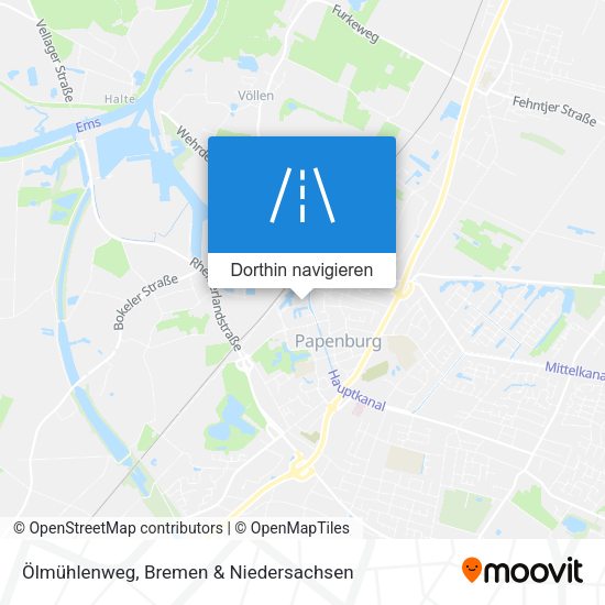 Ölmühlenweg Karte