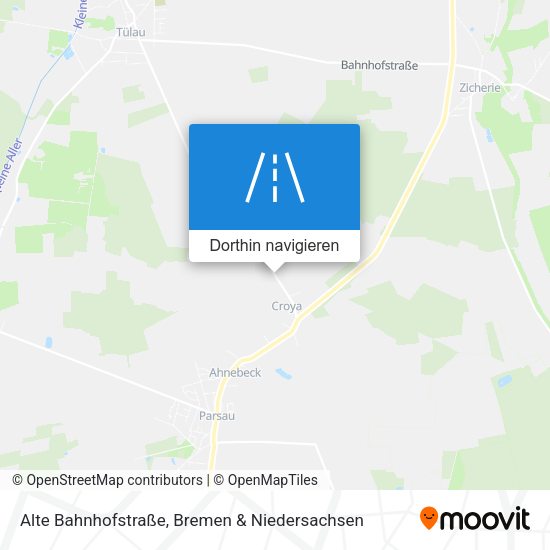 Alte Bahnhofstraße Karte