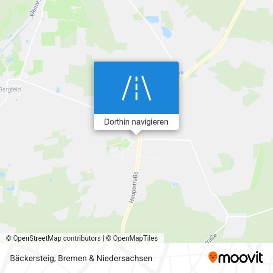 Bäckersteig Karte