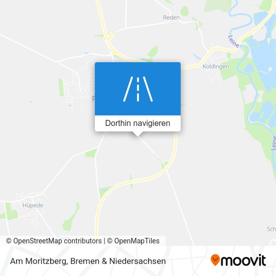 Am Moritzberg Karte