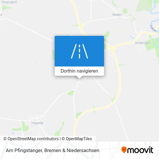 Am Pfingstanger Karte
