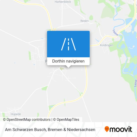 Am Schwarzen Busch Karte