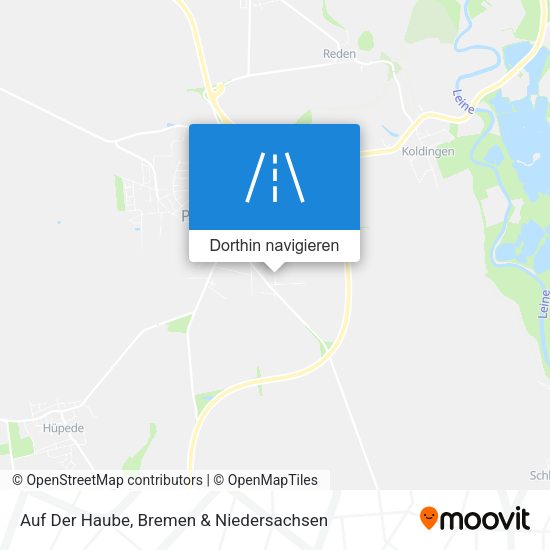 Auf Der Haube Karte