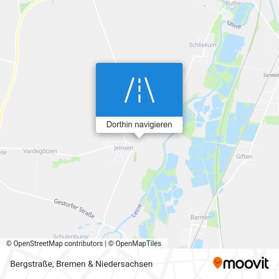 Bergstraße Karte