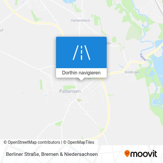 Berliner Straße Karte